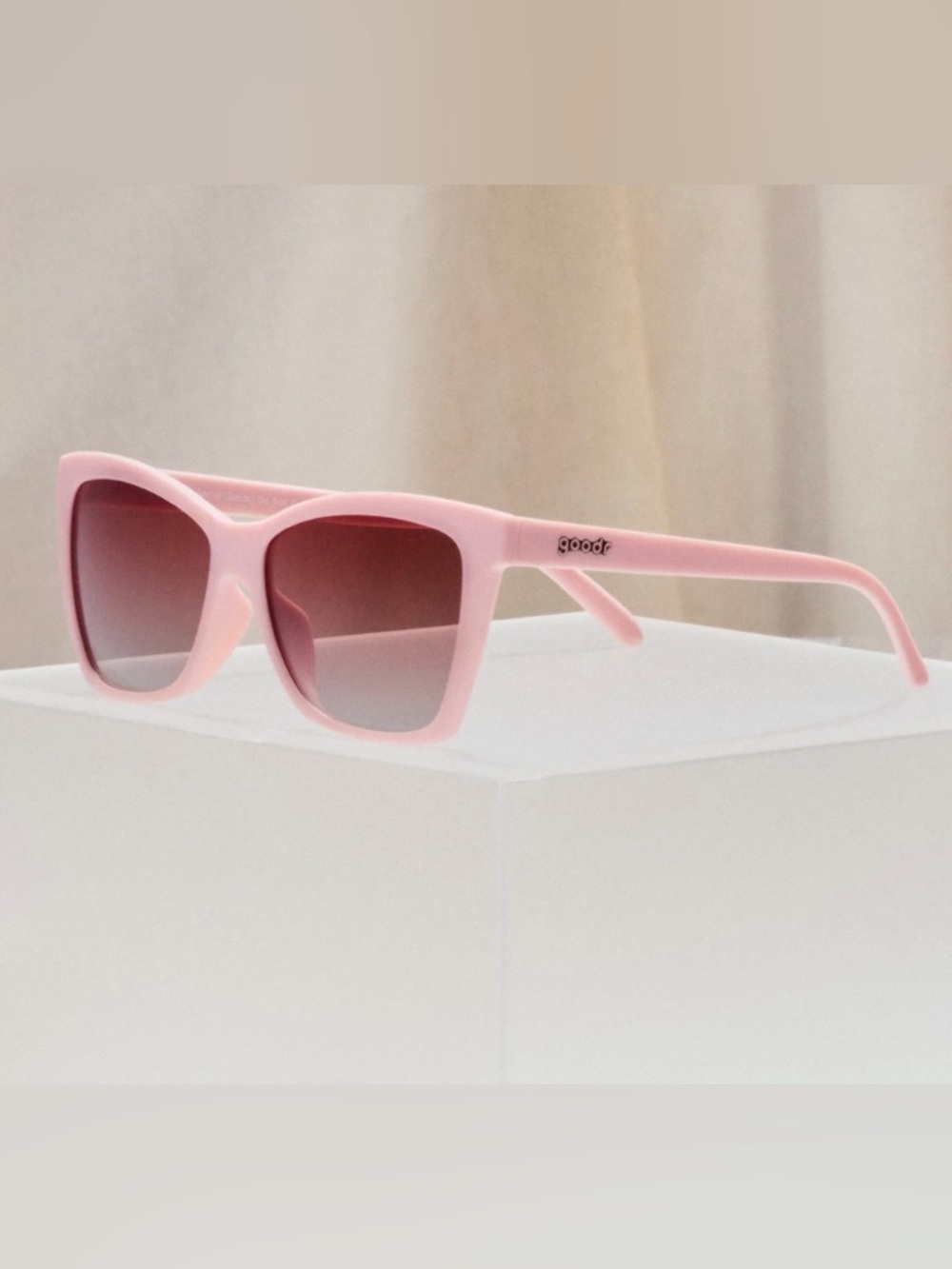 Goodr POPG Rosé Retail Therapy Sunglasses - Picture 3 of 3
